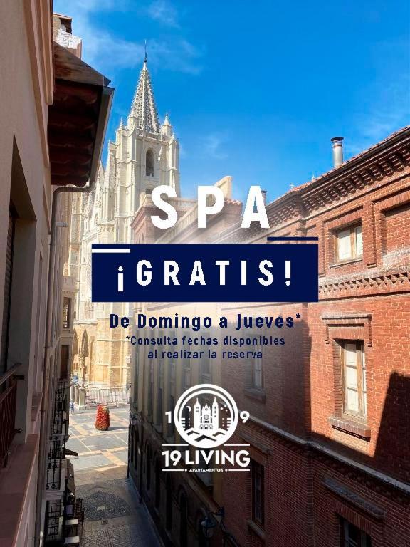 Apartamentos 19 Living León Kültér fotó